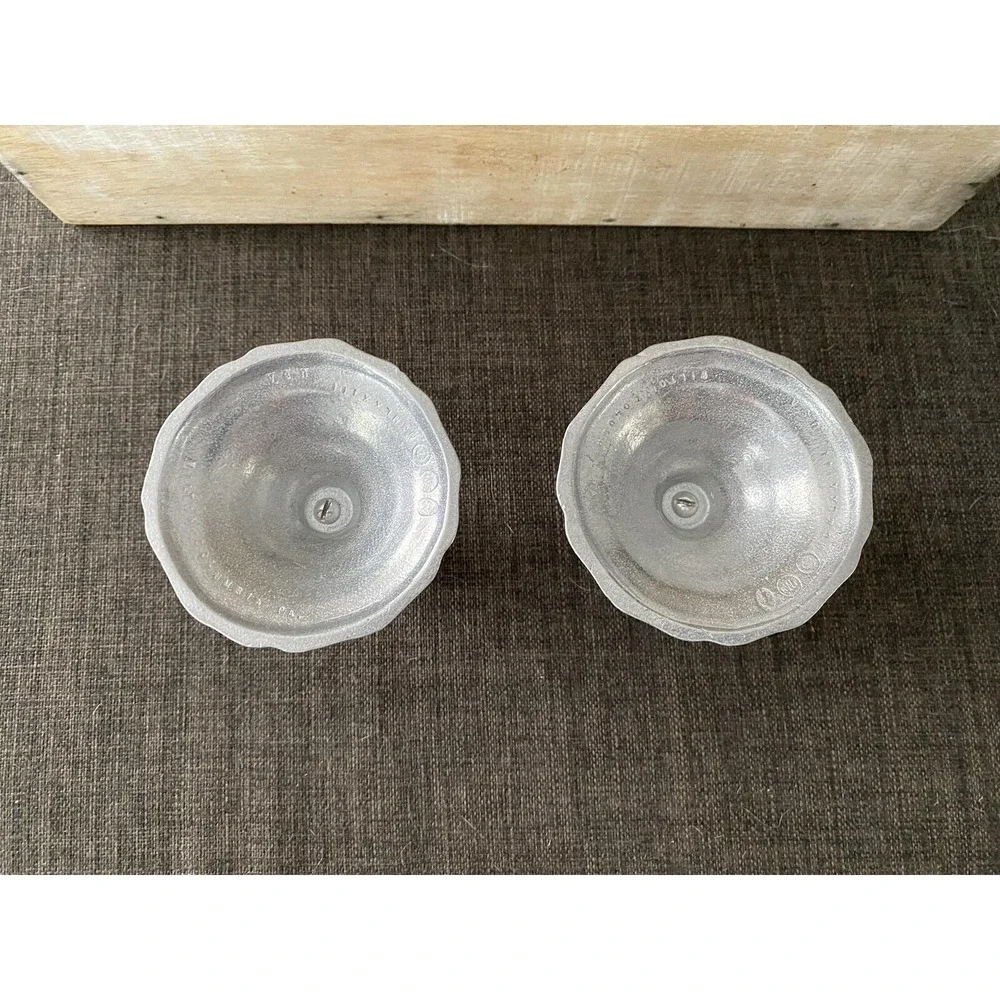 Set Of 2: Vtg Small Candlesticks Wilton Columbia PA. 3.25